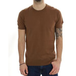 T-SHIRT FRED SUPERCULTURE MARRONE